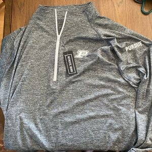 Purdue University Quarter Zip 3XL